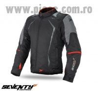 Geaca (jacheta) barbati Racing Seventy vara/iarna model SD-JR47 culoare: negru/rosu – marime: XXXL